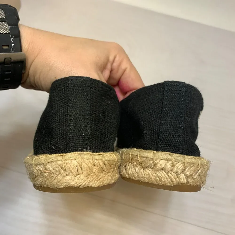 Soludos Women's The Original Dali Espadrille‎ Shoe Black Size US 9-9.5 EU 40